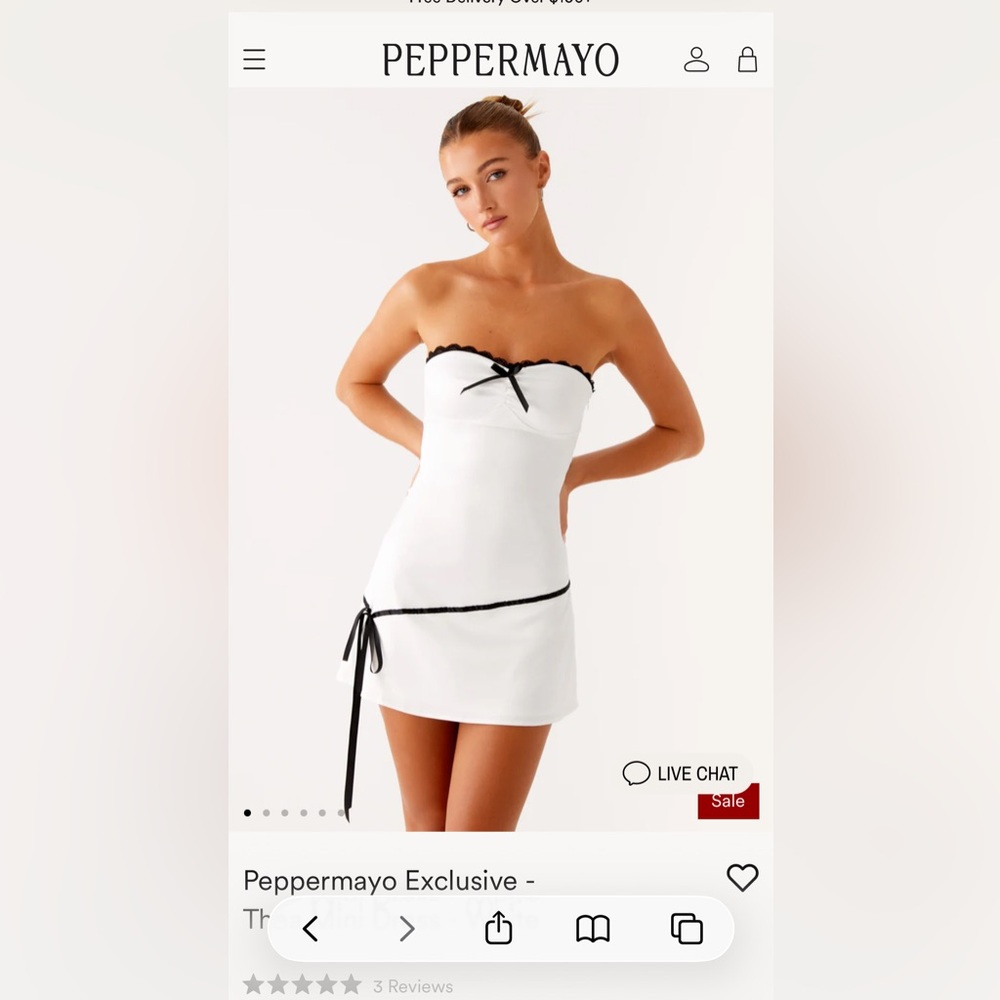 Peppermayo Thea Minidress NWT